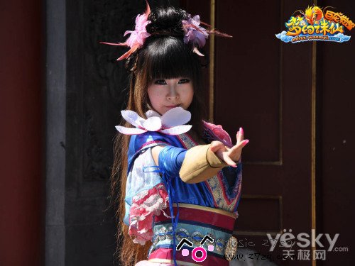 秒杀宅男《梦幻诛仙》美女玩家纯情cos写真
