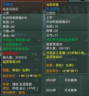 装备辅助插件:掉落出处 装备评分功能
