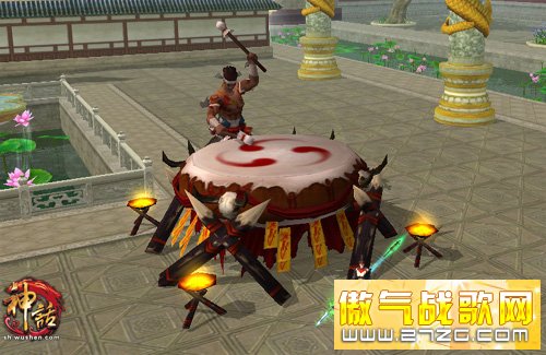 传《神话》或开大型战争玩法微博公布神秘截图