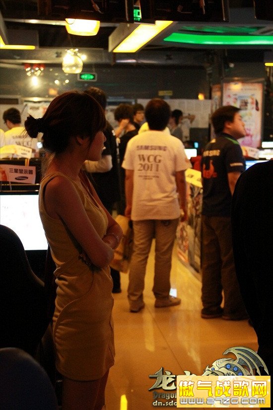 金陵宝钗女玩家 争战WCG龙之谷南京站