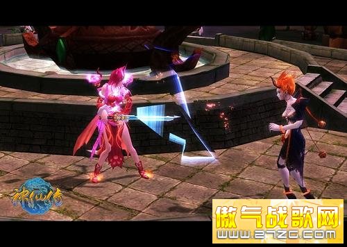 唯美画风受青睐 女玩家献艺《神仙传》