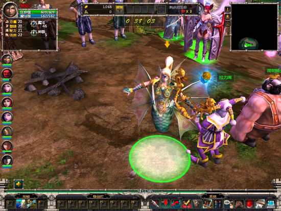 火爆如潮 DOTA类网游《阿凡龙》开服盛况报道