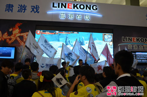 网游玩家社区来京 黄衫军狂潮淹沒北京网博会